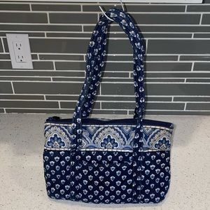 Vera Bradley Nantucket Navy Little Betsy Bag